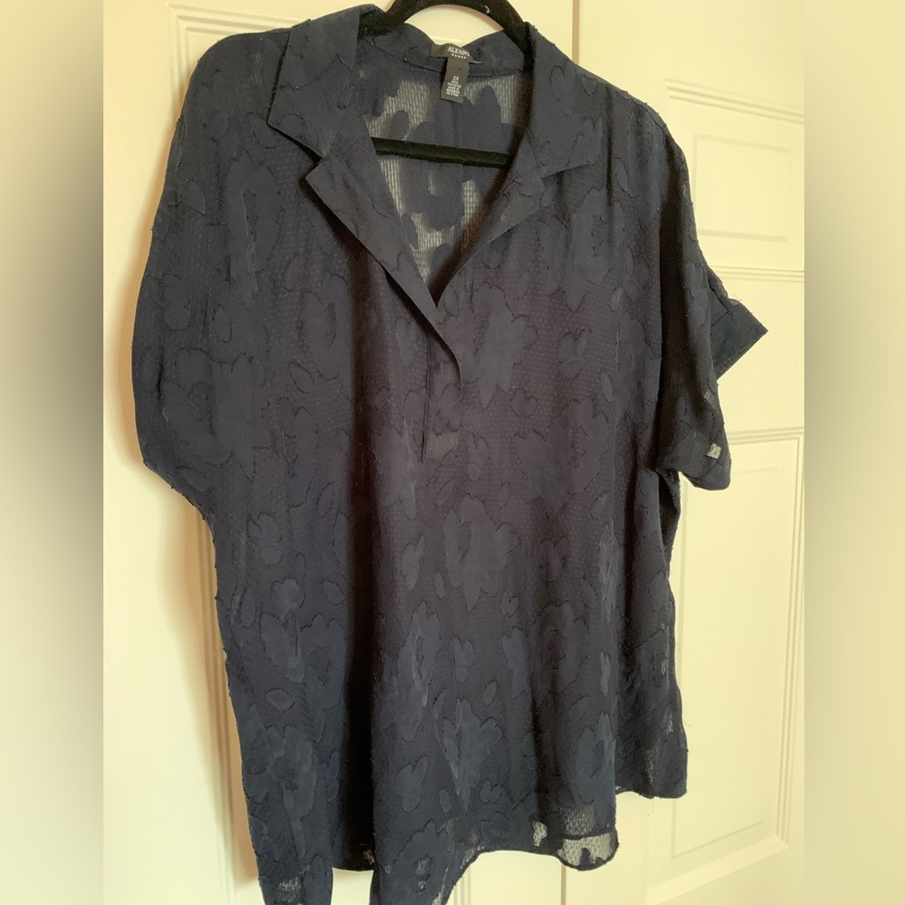 Alfani Textured Women's Blouse